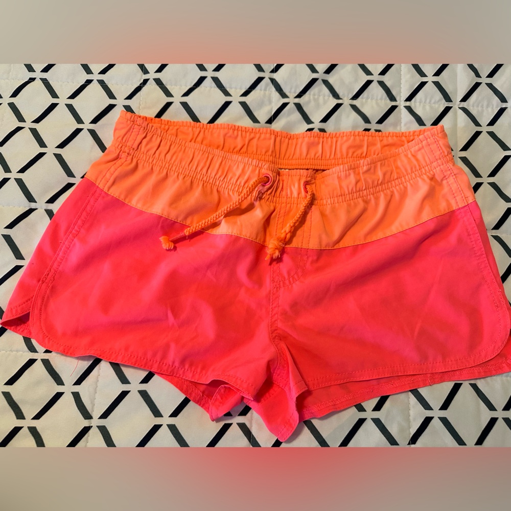 H&M Pink and Orange Athletic Shorts